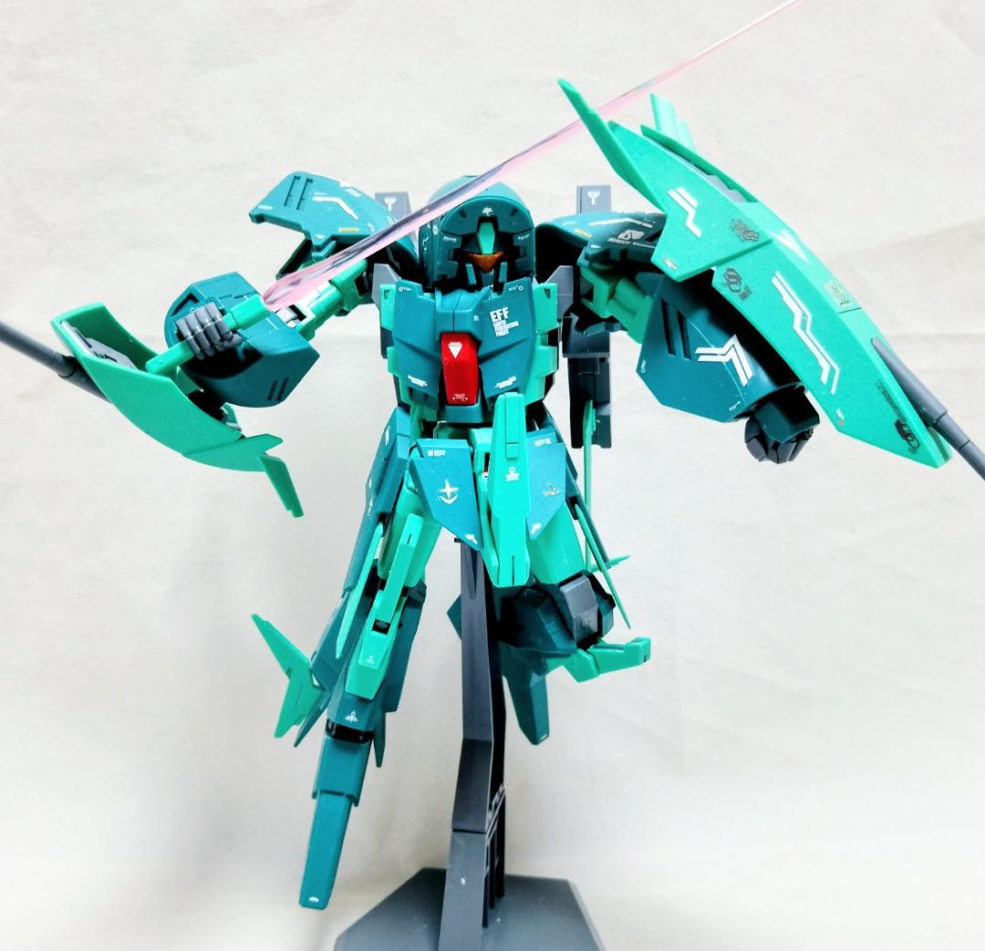 完成品 HGUC 1/144 アンクシャ 組立て済 ガンダムユニコーン ジャンク