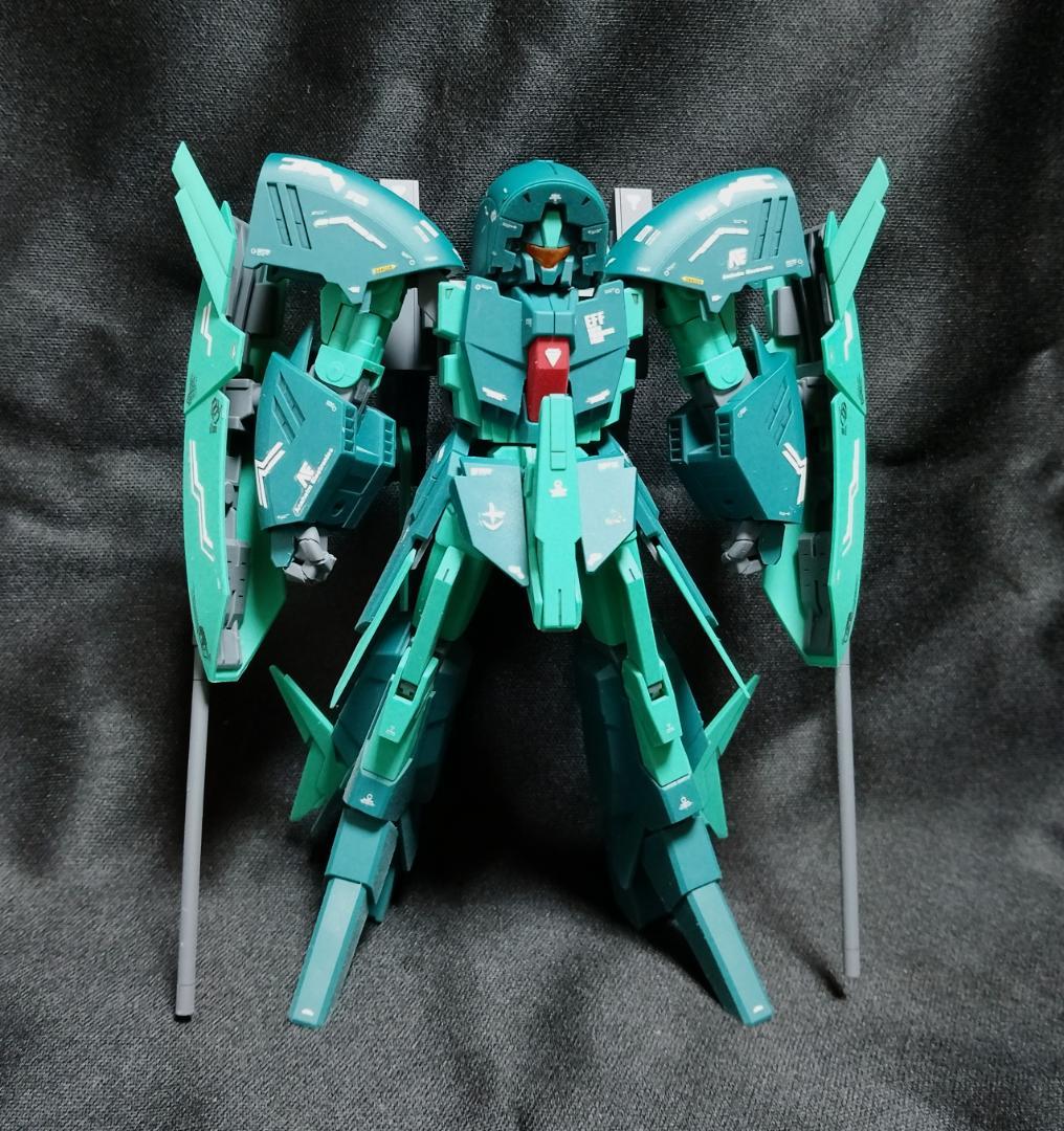 完成品 HGUC 1/144 アンクシャ 組立て済 ガンダムユニコーン ジャンク