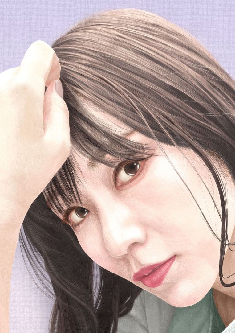 森夏男　作『麗』Sサイズ　B4