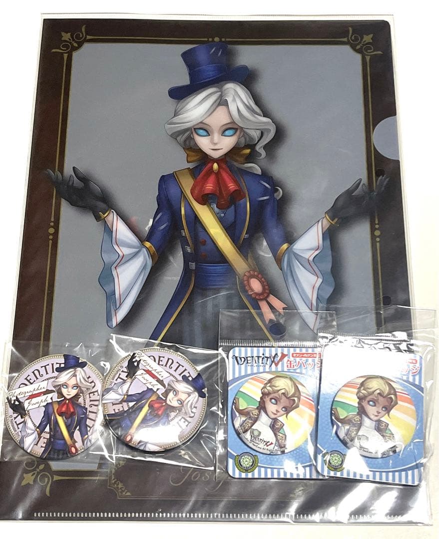 IdentityV 第五人格 写真家 ホテルコラボ クリアファイル 缶バッジ付き