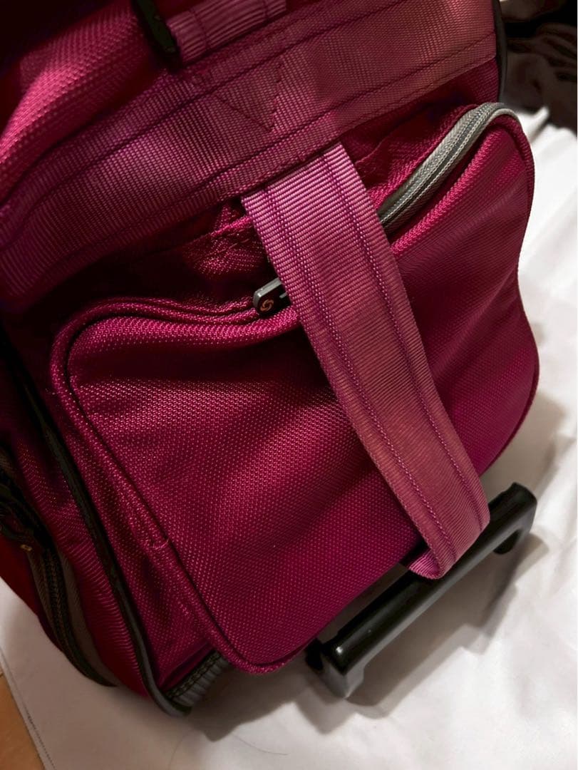 【SAMSONITE SET❗️】サムソナイト2way ボストンバッグ　カート付