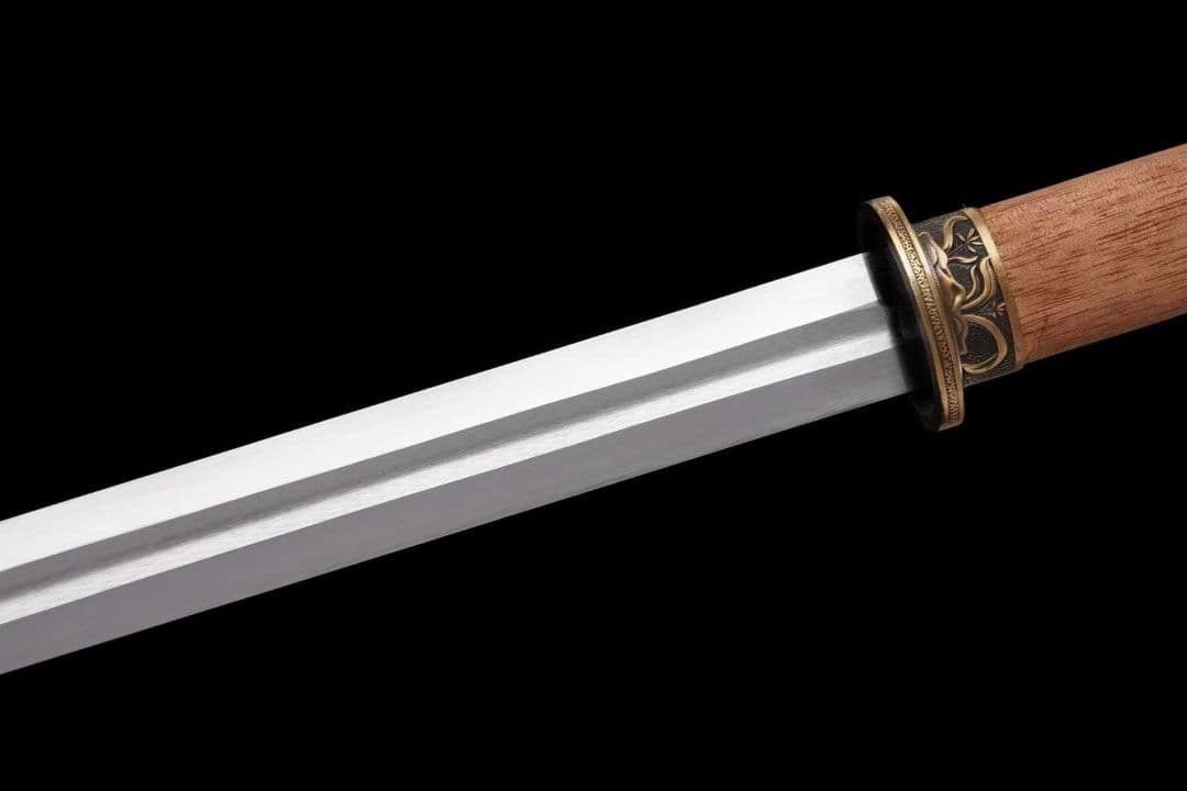 【全銅小剣】 古兵器 刀装具 日本刀　模造刀 居合刀 武士道 鑑賞用 美術刀