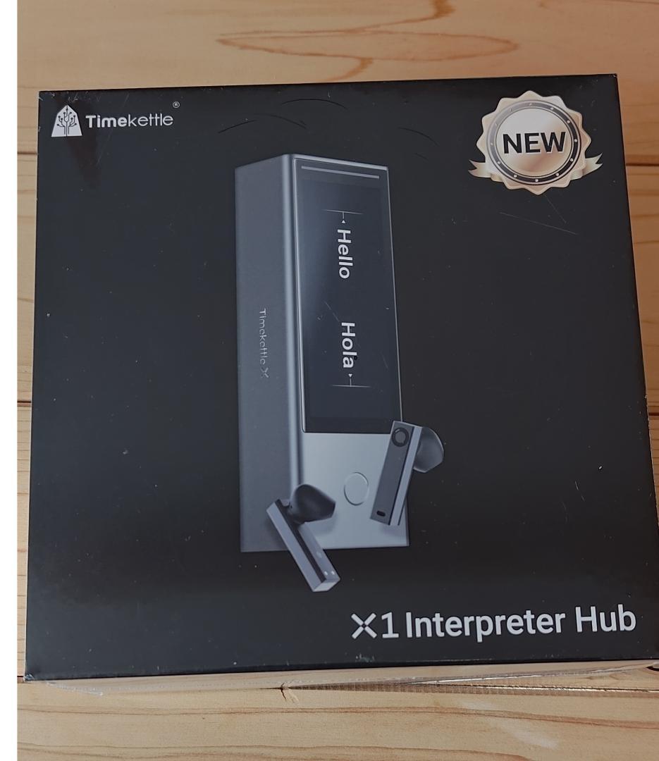 【新品】Timekettle X1 Interpreter Hub/翻訳イヤホン
