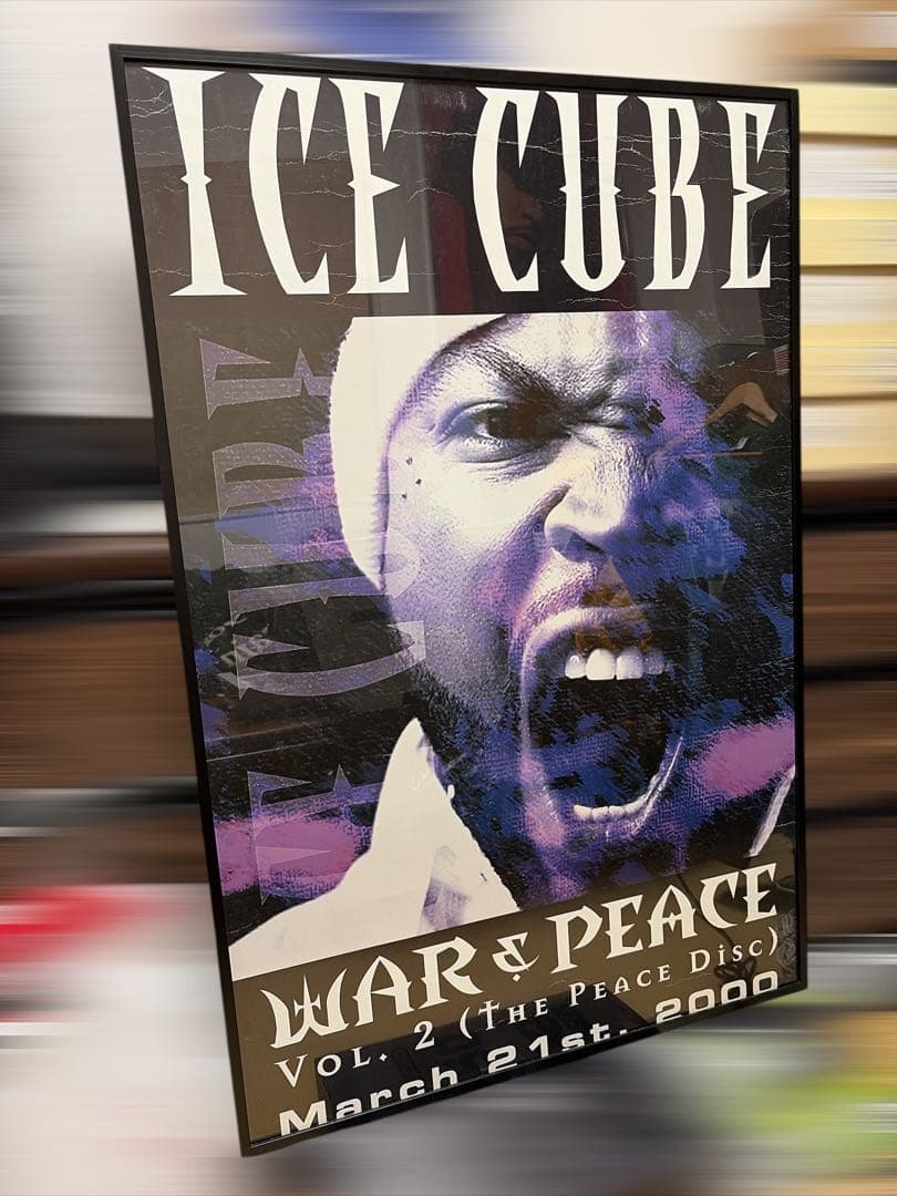 ICE CUBE WAR & PEACE Vol. 2 Vintageポスター