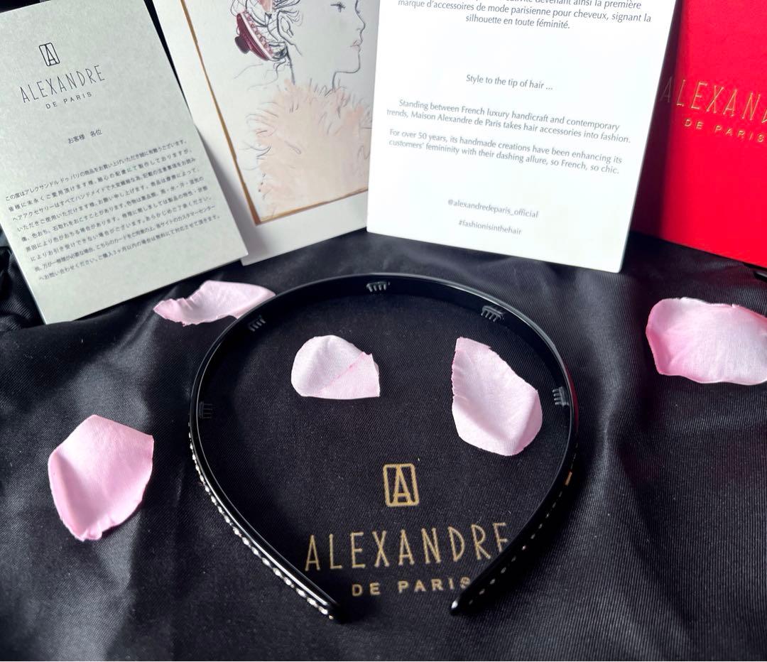 定番　アレクサンドルドゥパリ TIMELESS カチューシャ　【保管袋付】