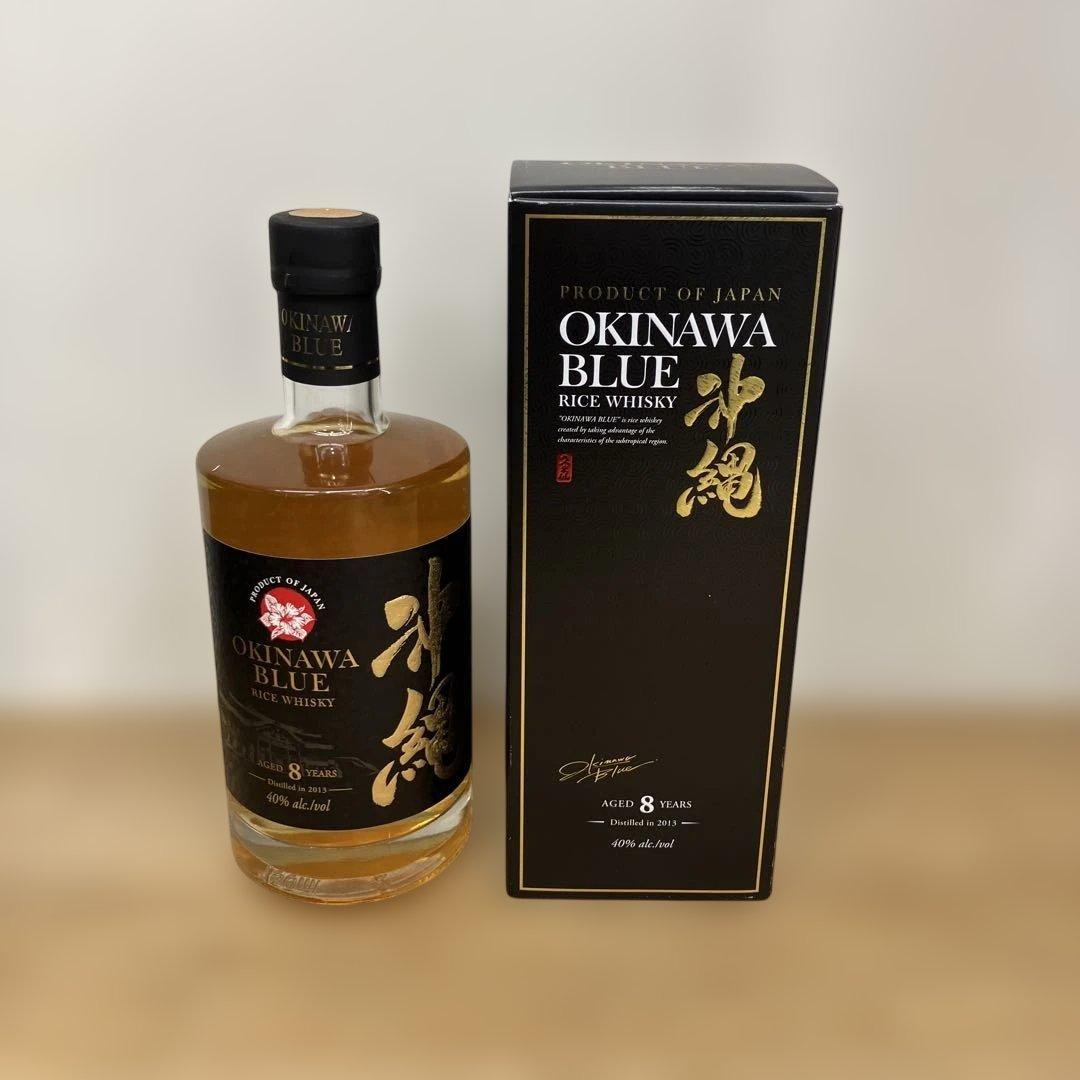 未開栓 沖縄ブルー 8年 ウイスキー 750ml