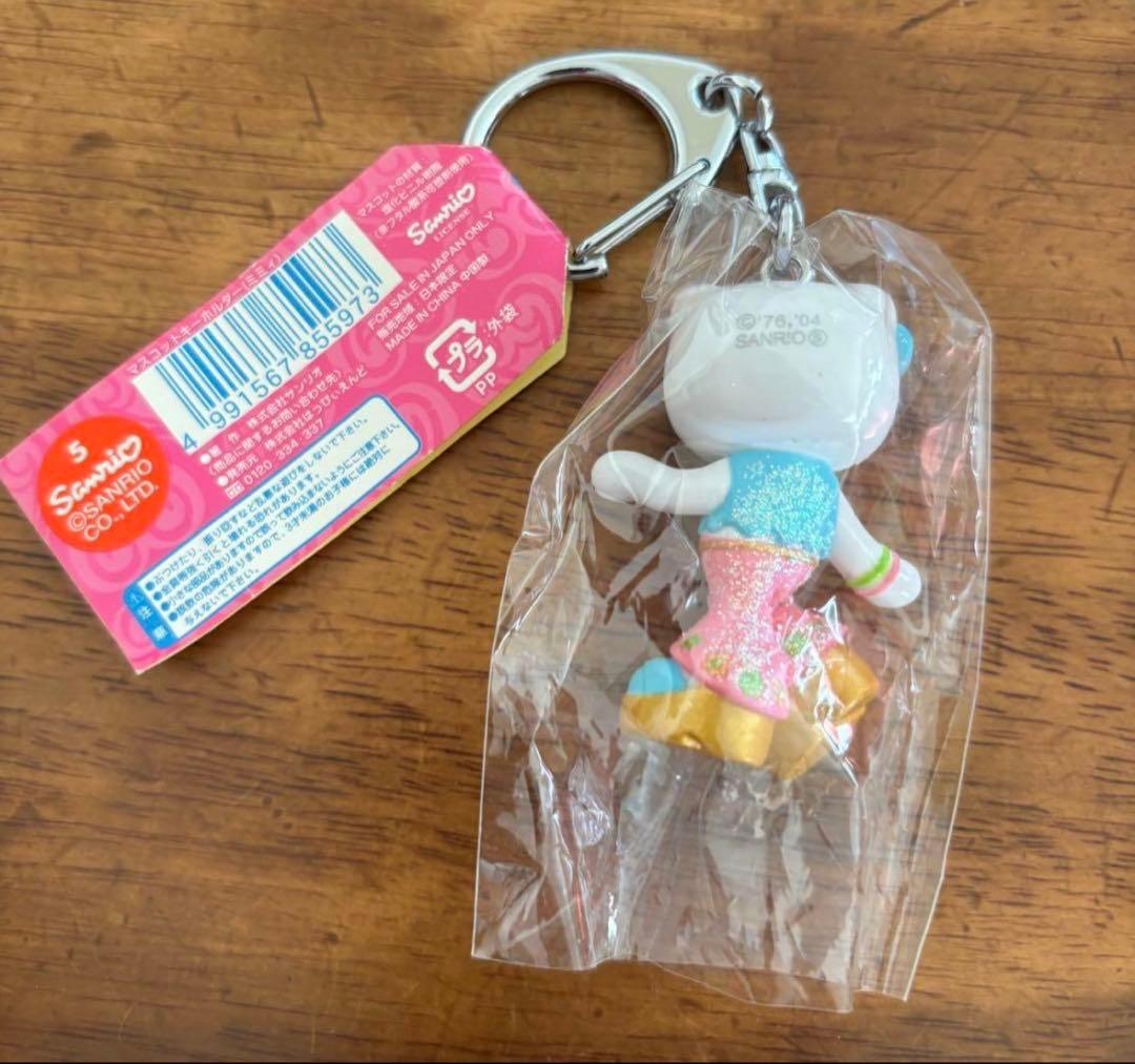 KITTY&MIMMY ミミィ足長ミミィご当地キーホルダー 未使用　2004年