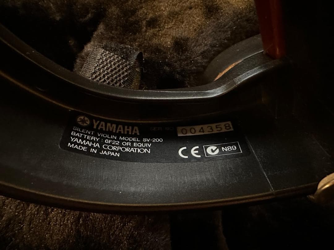 【Saba】動作確認済　YAMAHA サイレントバイオリン SV-200