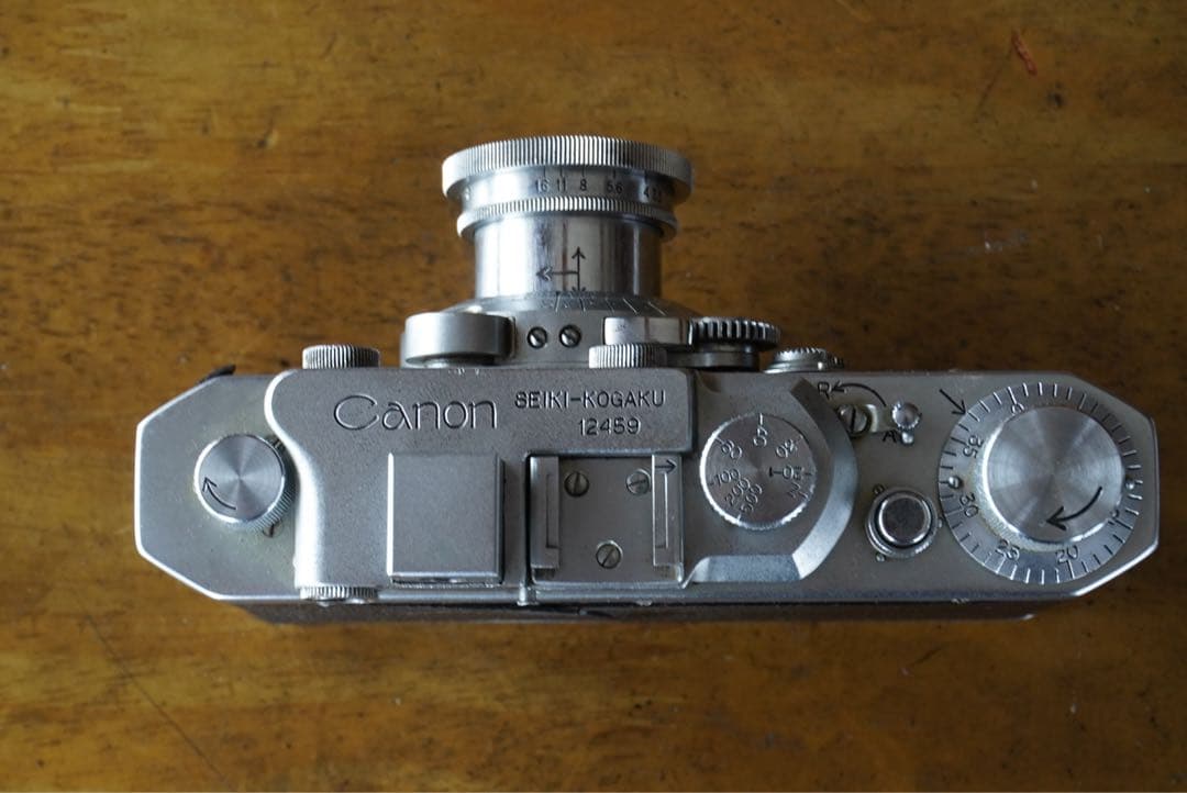 精機キャノンS型スロー付き＋ニッコール5cmF3.5