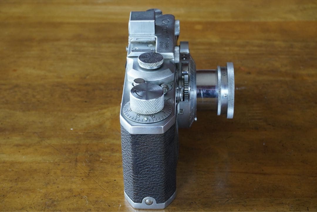 精機キャノンS型スロー付き＋ニッコール5cmF3.5