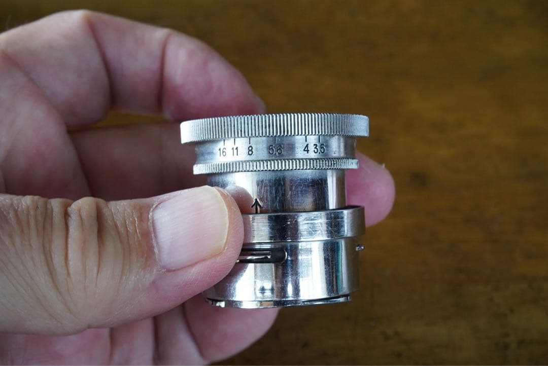 精機キャノンS型スロー付き＋ニッコール5cmF3.5