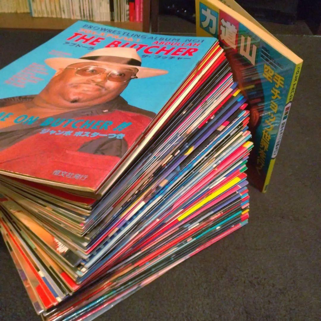 週末限定値下げ！！プロレス・アルバム全69冊　プロレス