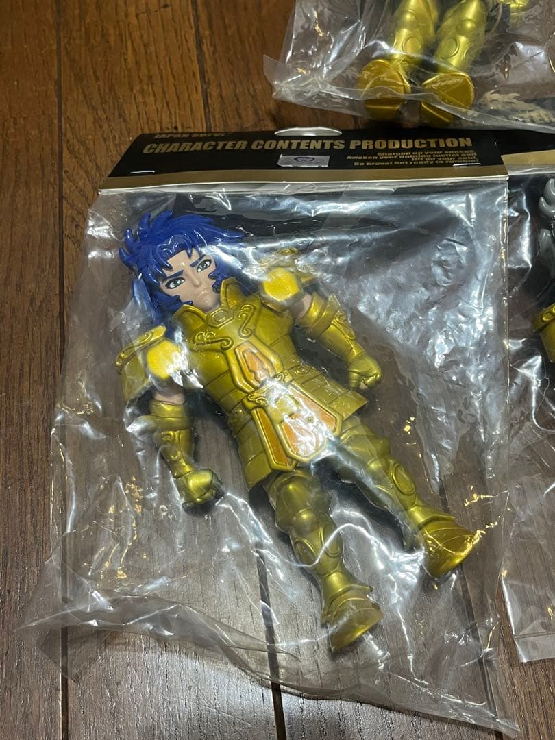正規品 CCP 聖闘士星矢 双子座 (ジェミニ) サガ ソフビ 3種 フィギュア