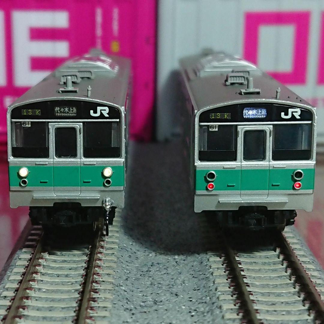 Nゲージ マイクロエース 203系100番台 LED換装 ドア窓表記 精密加工品