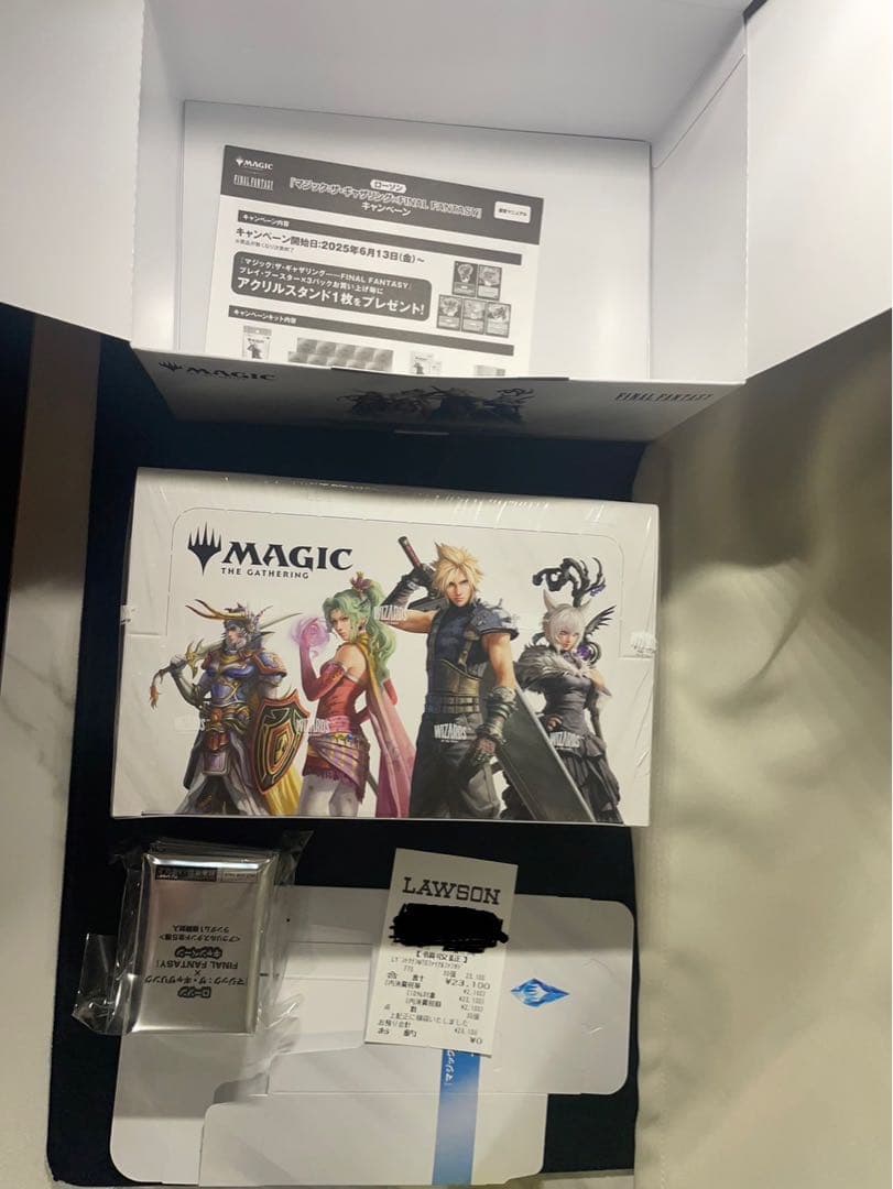 MTGファイナルファンタジーアクリルスタンドプレイブースター2BOX
