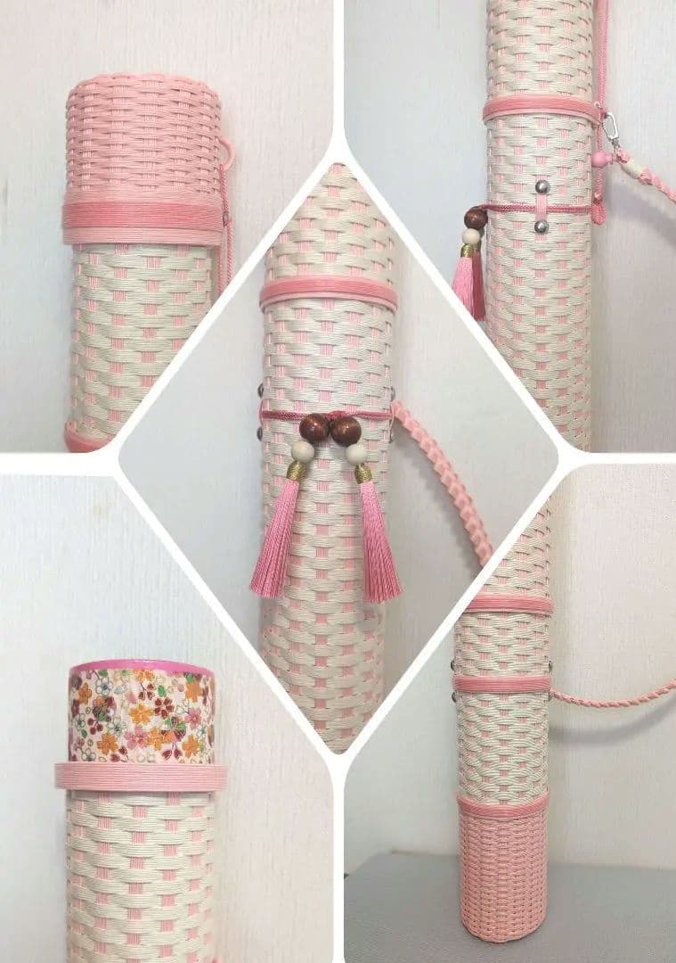 弓道中型矢筒　オリジナルデザイン矢筒　肩紐付き