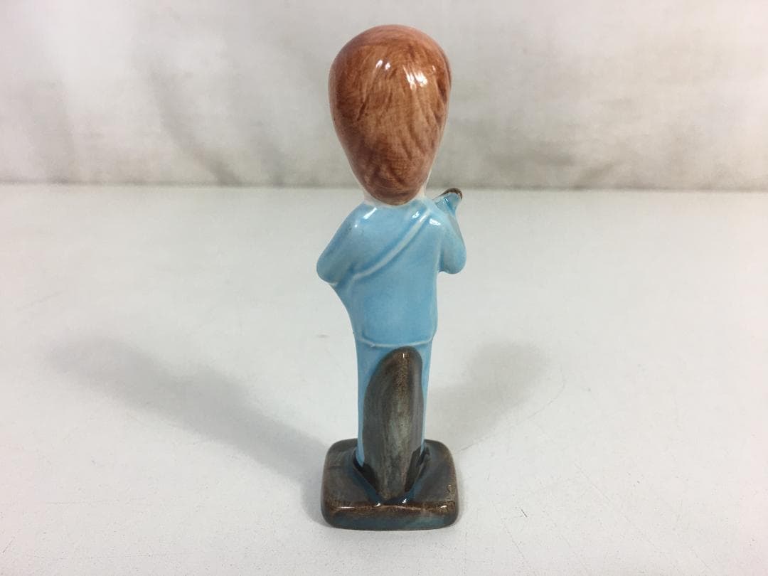 ☆ビートルズ 陶器製 人形 4体セット 手塗 レア 希少 アンティーク雑貨