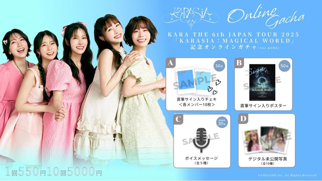 スンヨン 直筆サイン入りチェキ KARASIA エニガチャ 当選品