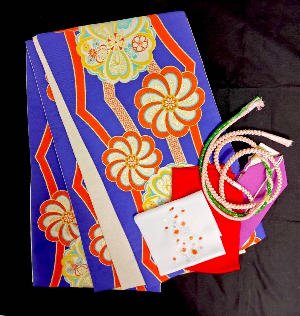 全て揃う振袖セット、白地、成人式振袖フルセット白　白振袖