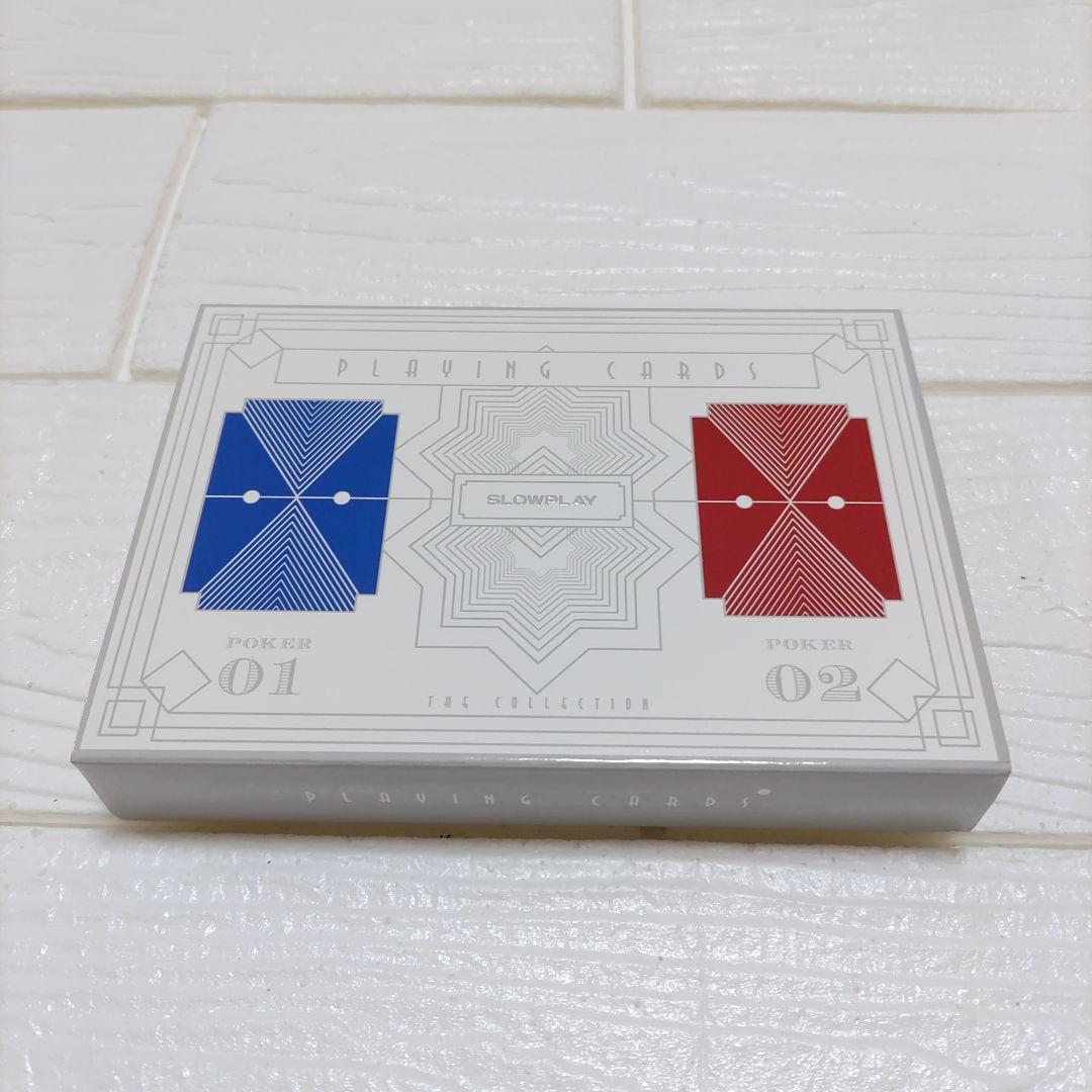 トランプ プラスチック100% ２デッキ トランプゲーム 手品 娯楽