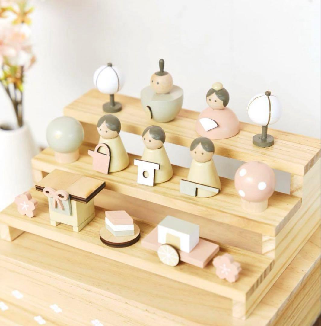 即日発送!! サリュ ひなまつり 完売　収納できる雛人形セット　Salut!