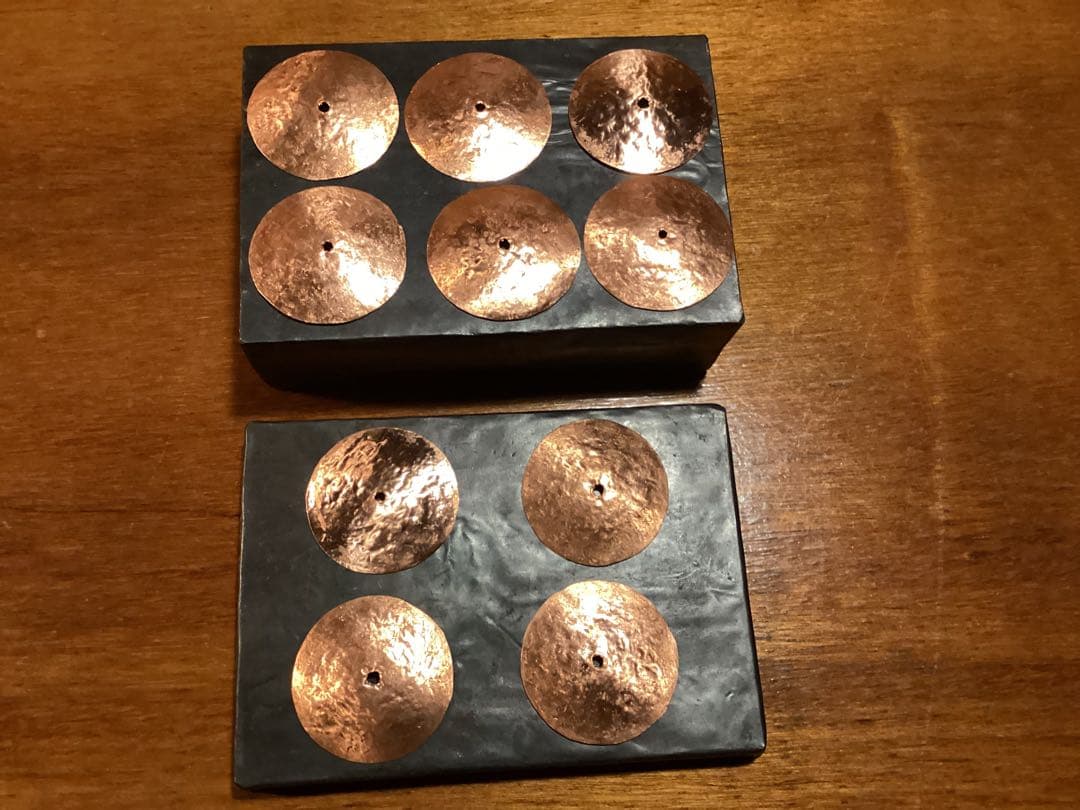 パンデイロ プラチネラ　ブロンズ製　ジングル　中板