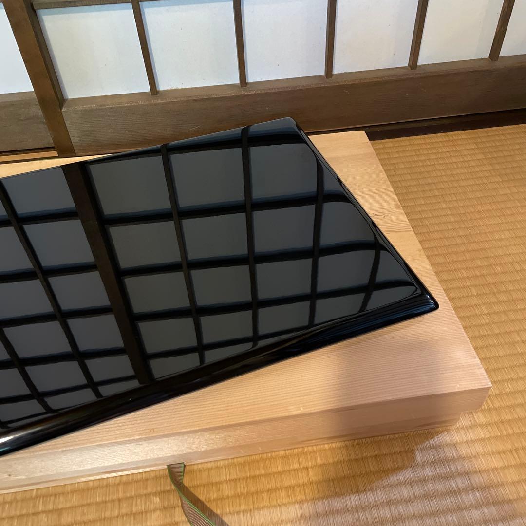 茶道具 「輪島塗」塗師【雅峰】(作)『蛤型 長板』1枚です。