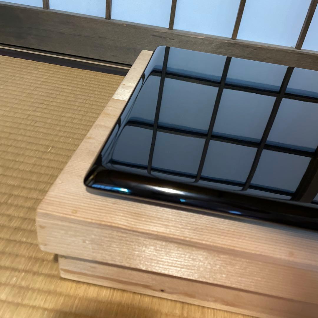 茶道具 「輪島塗」塗師【雅峰】(作)『蛤型 長板』1枚です。