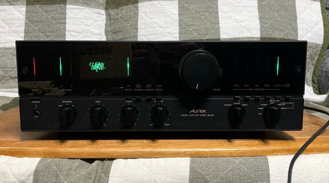 交渉歓迎:Aurex SB-66C TOSHIBA 動作OK プリメインアンプ
