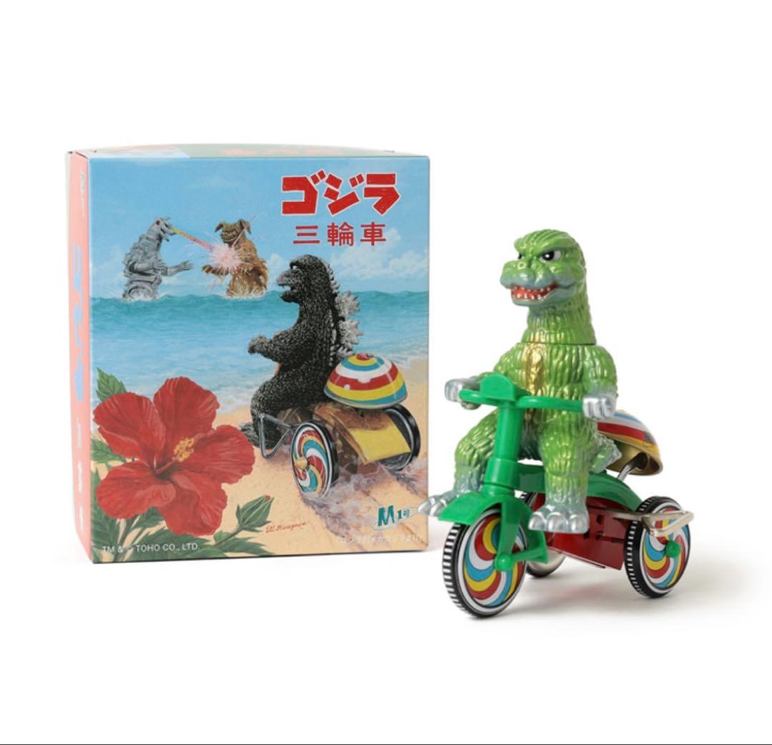 BEAMS別注 M1号 74ゴジラ三輪車 ソフビ ビームス