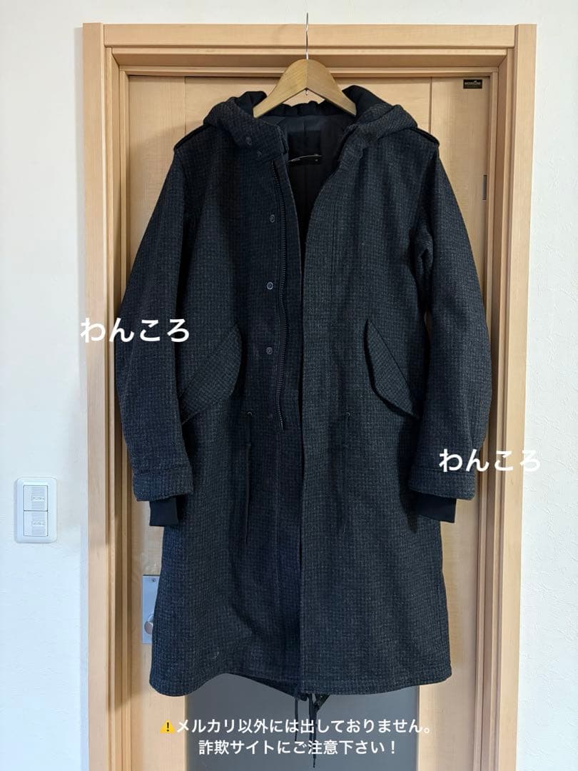 【USED】ラッドミュージシャン フード＆ライナー付きコート