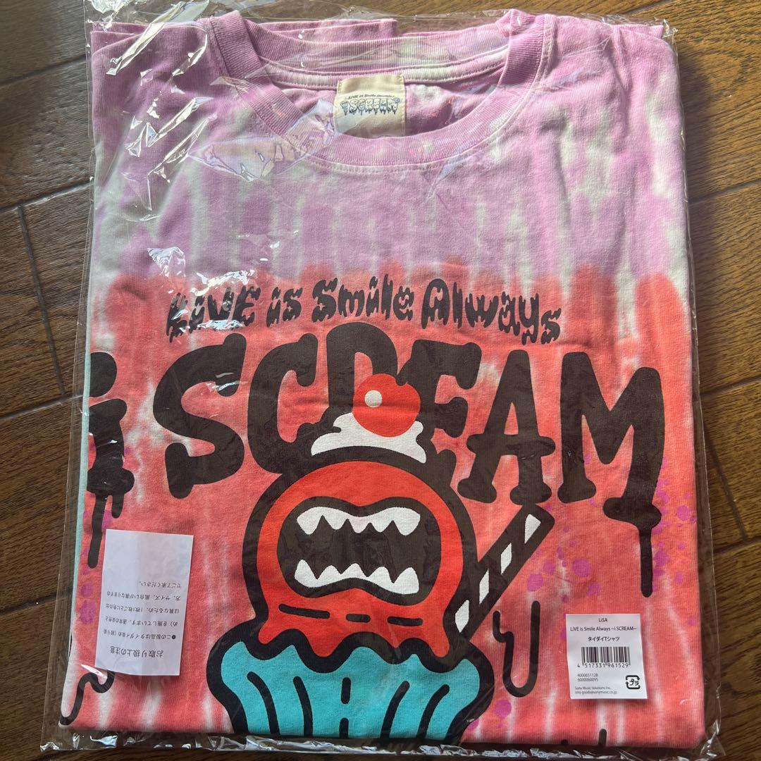LiSA ライブグッズ iSCREAM Tシャツ