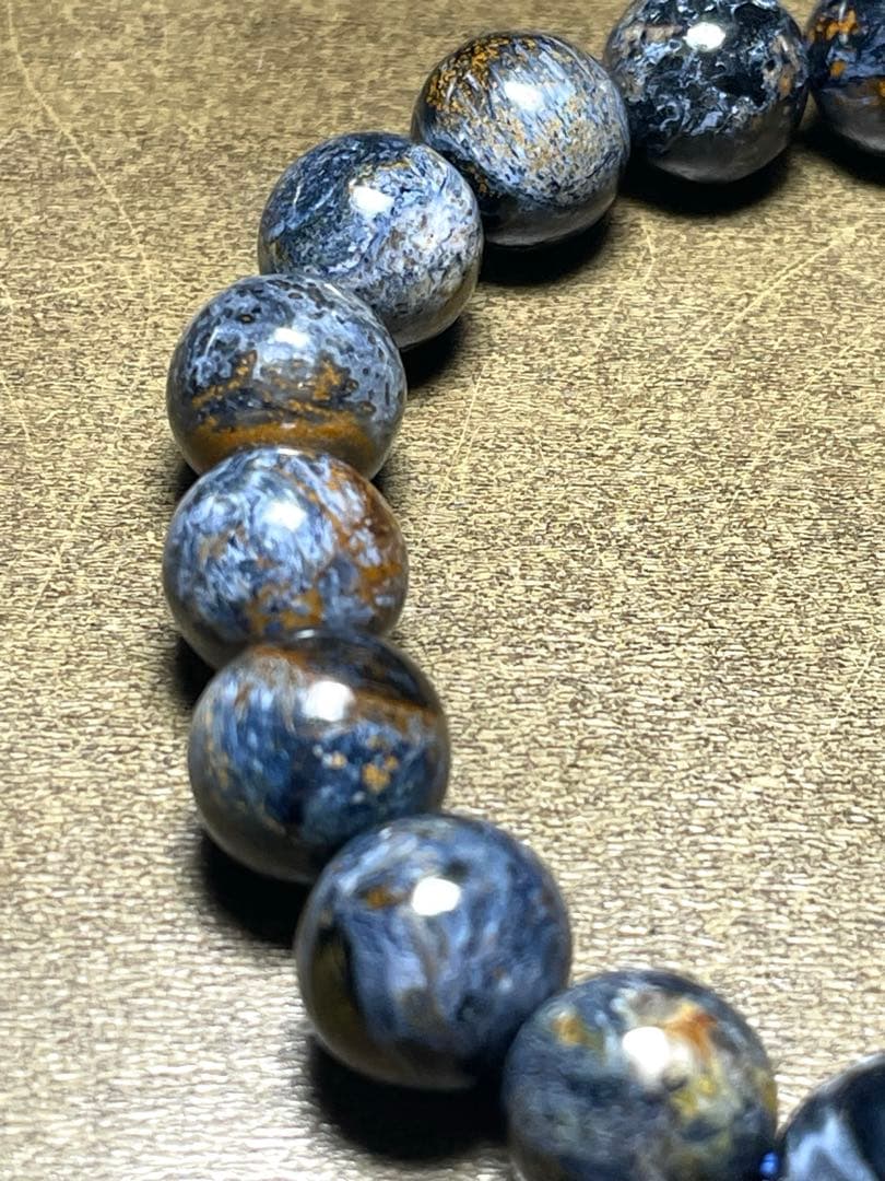 【新入荷】ブルーピーターサイトブレス10㎜（新品未使用）油絵　シャトヤンシー