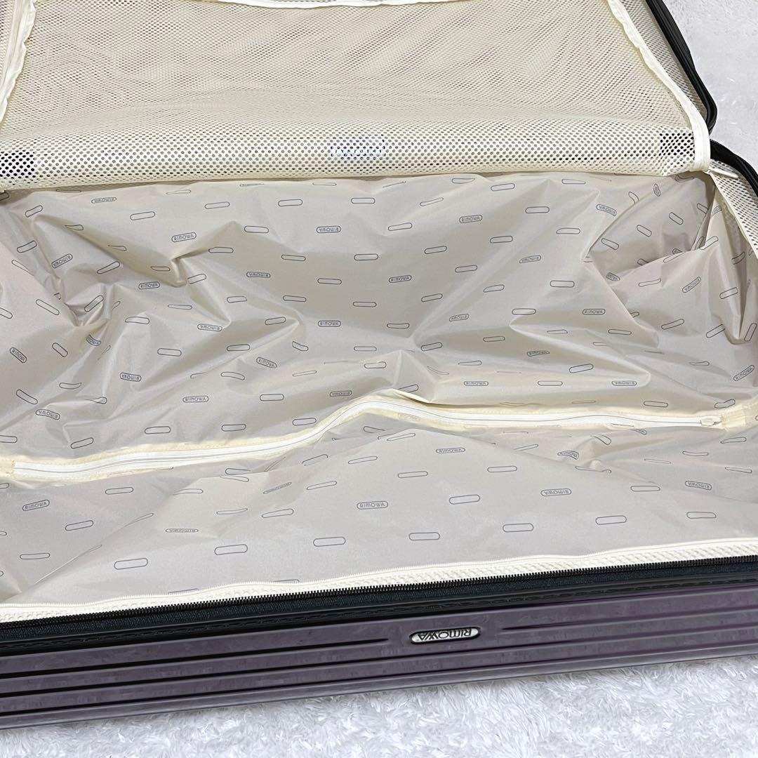 美品 RIMOWA SALSA AIR バイオレット 4輪 パープル 84L