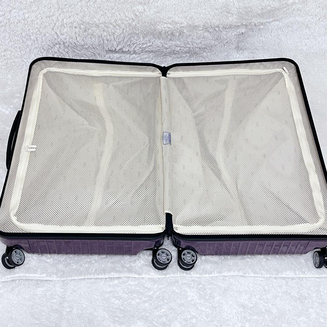 美品 RIMOWA SALSA AIR バイオレット 4輪 パープル 84L