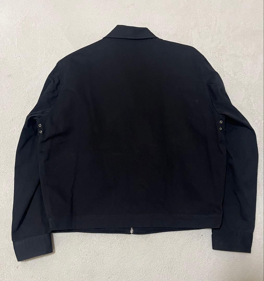 形◎ フランス製　agnes b. スイングトップ　2 ブラック　八の字ポケット