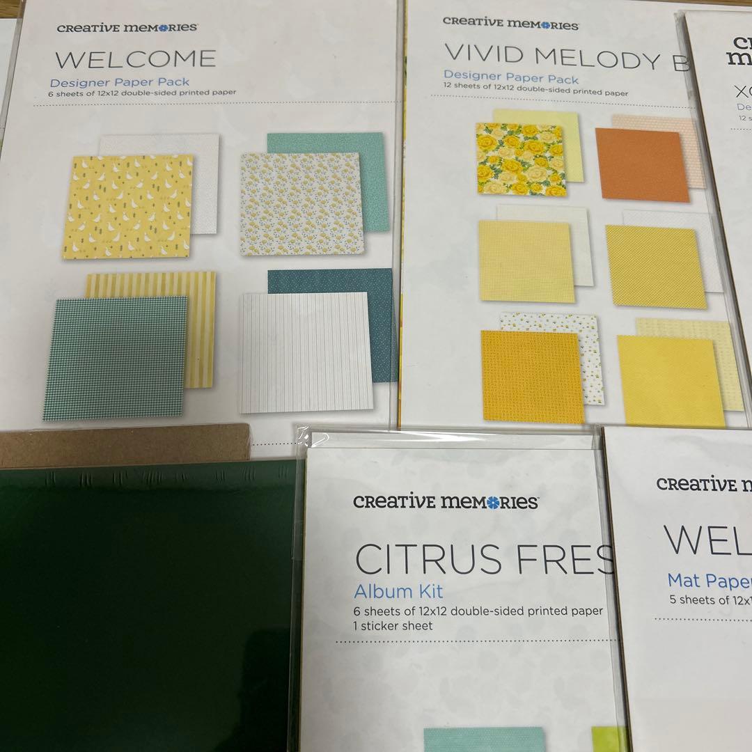 クリエイティブメモリーズ　おまとめ出品　未使用品➕開封した残り
