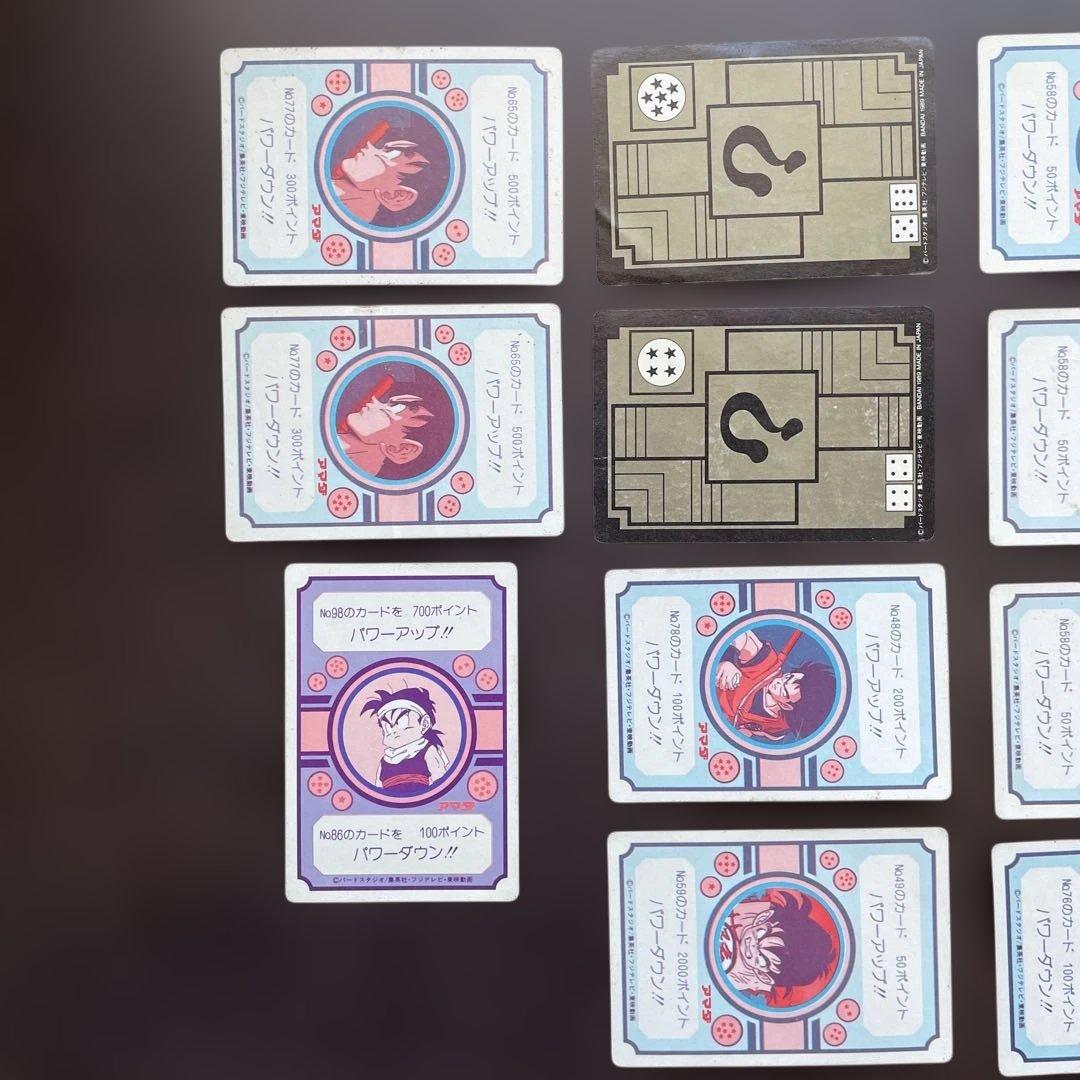 オ*ト様 【超目玉商品】【当時物】【希少品】初期のドラゴンボールカードダス19枚