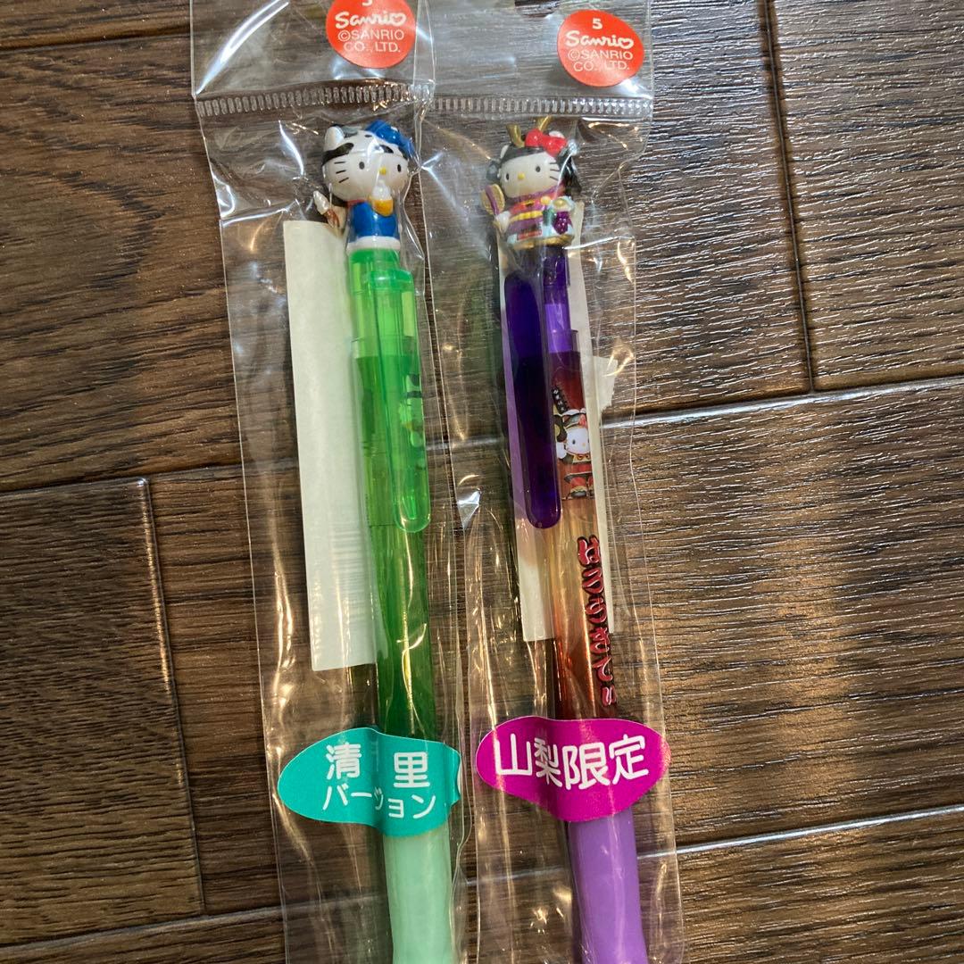 ご当地　ハローキティ ボールペン 14本