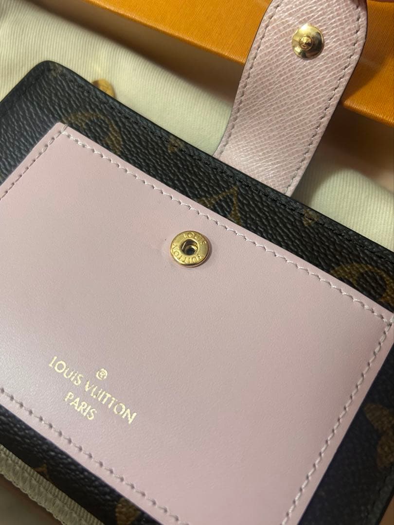 LOUIS VUITTON 財布　ポルトフォイユ ジュリエット 二つ折り　ピンク