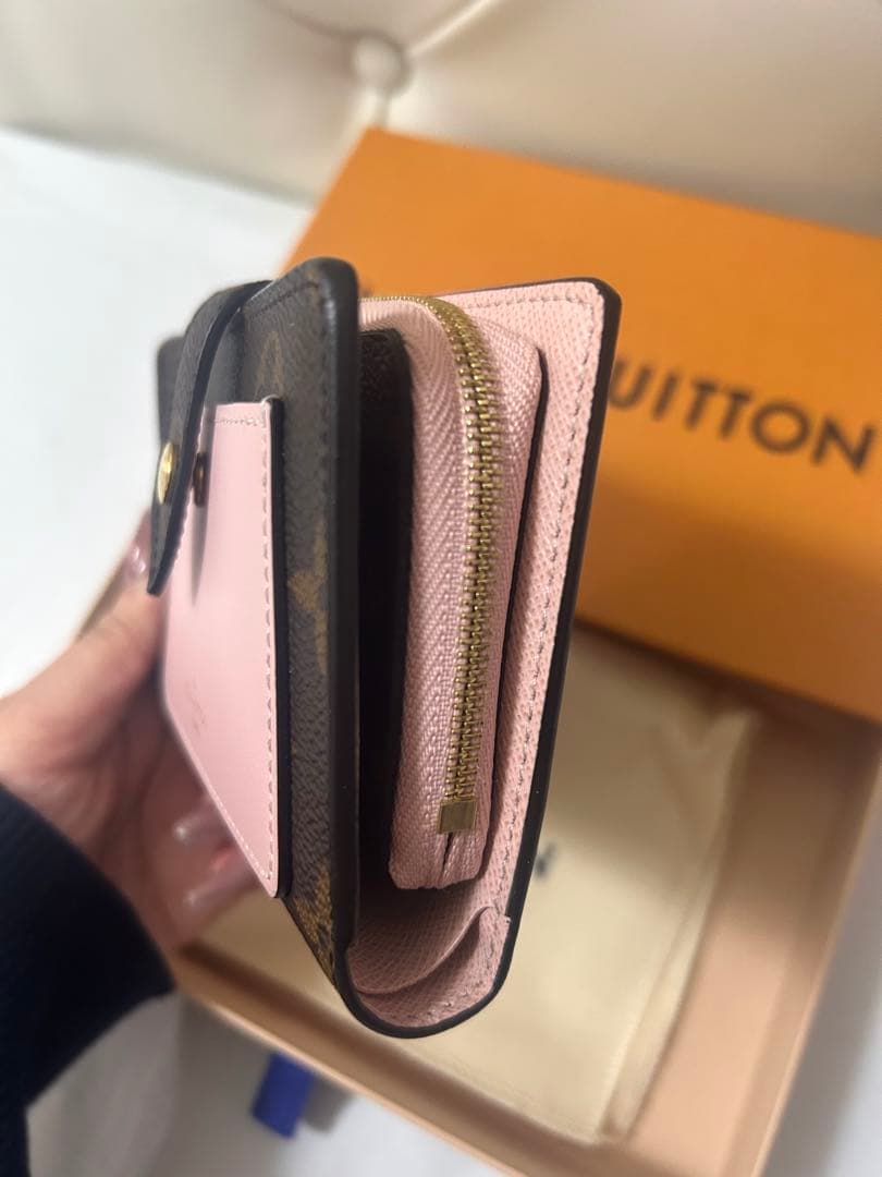 LOUIS VUITTON 財布　ポルトフォイユ ジュリエット 二つ折り　ピンク