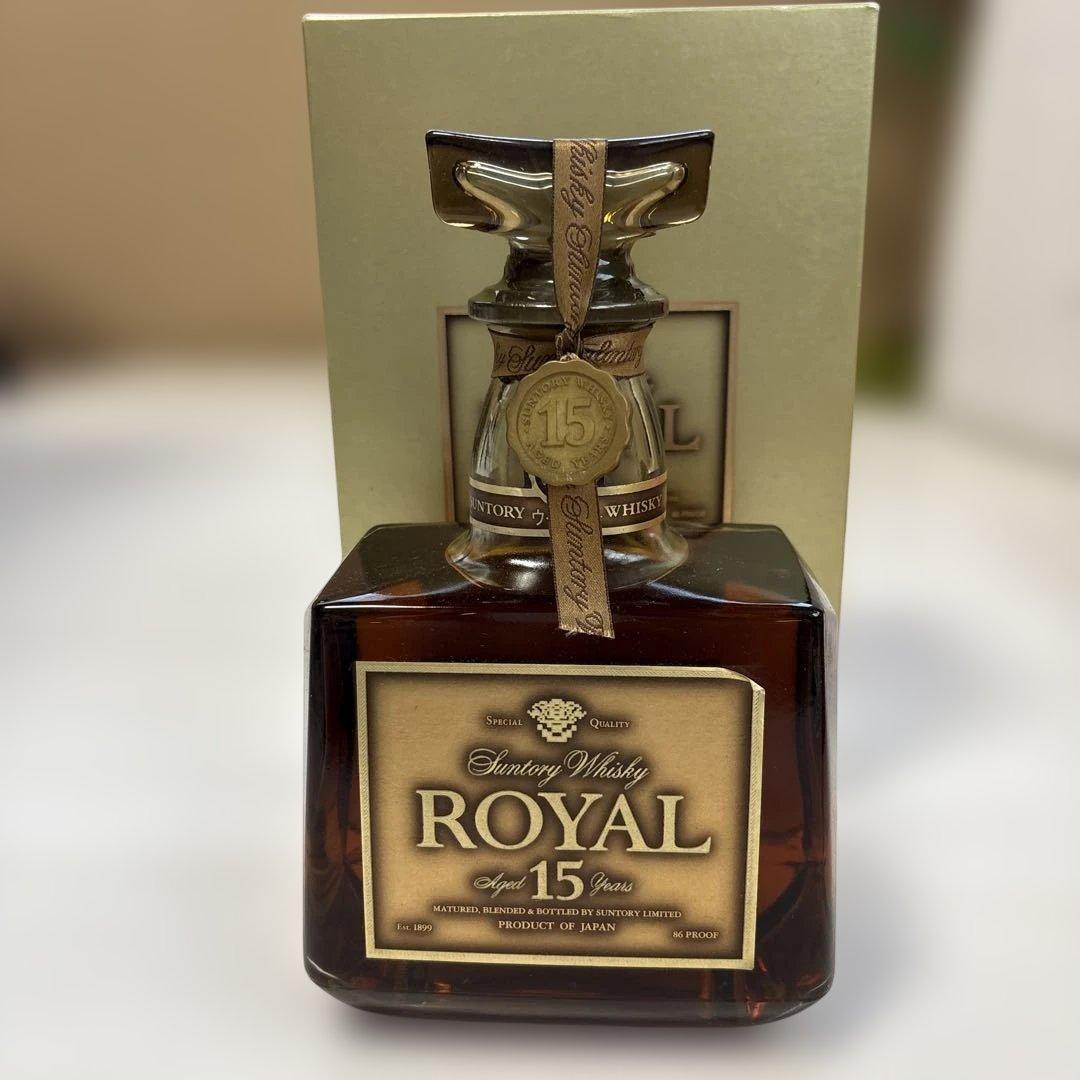 ユウ240様　サントリーウイスキー ローヤル 15年 ゴールドラベル 750ml