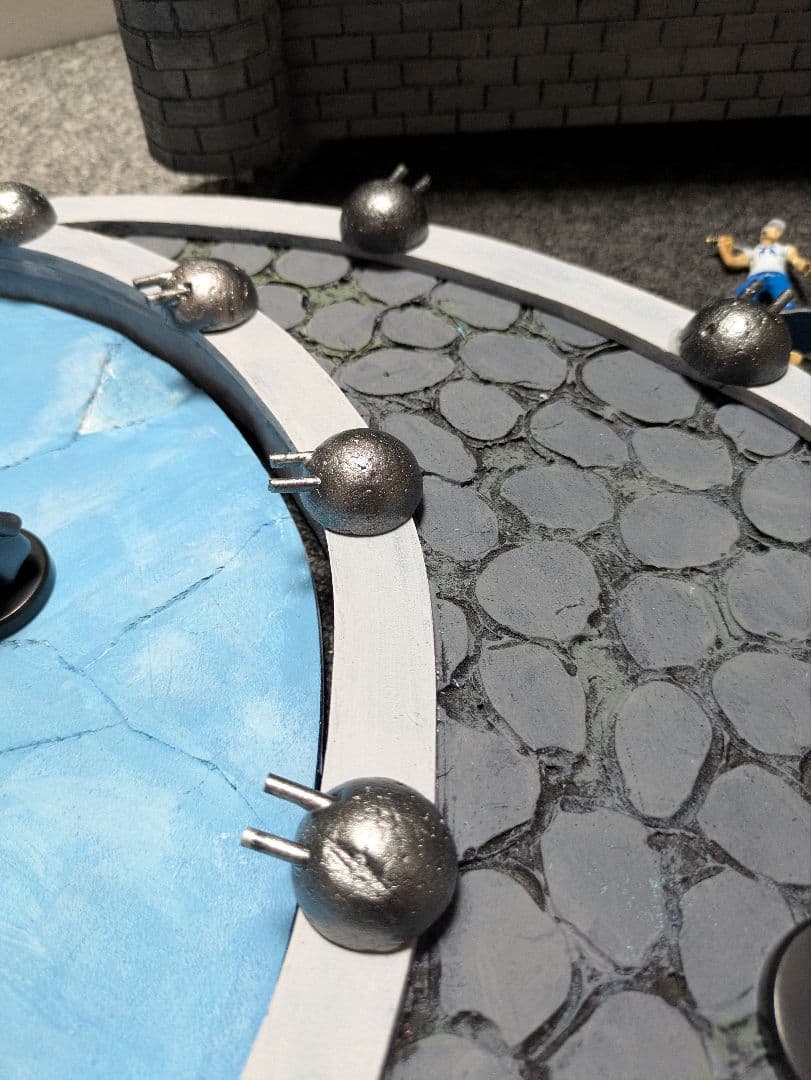 【送料込み】ジオラマ ワンピース 海軍本部 マリンフォード 頂上戦争