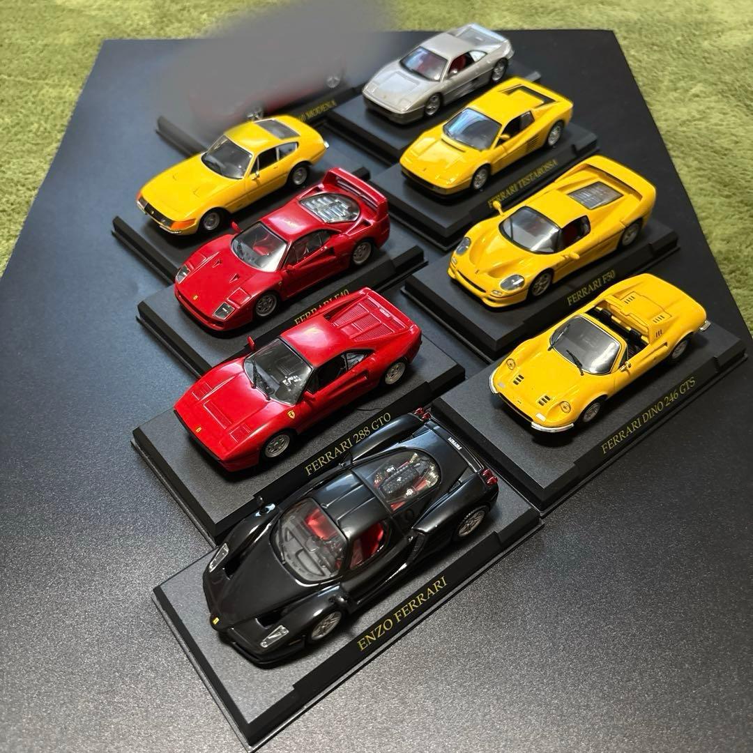 フェラーリミニカー 8台セット