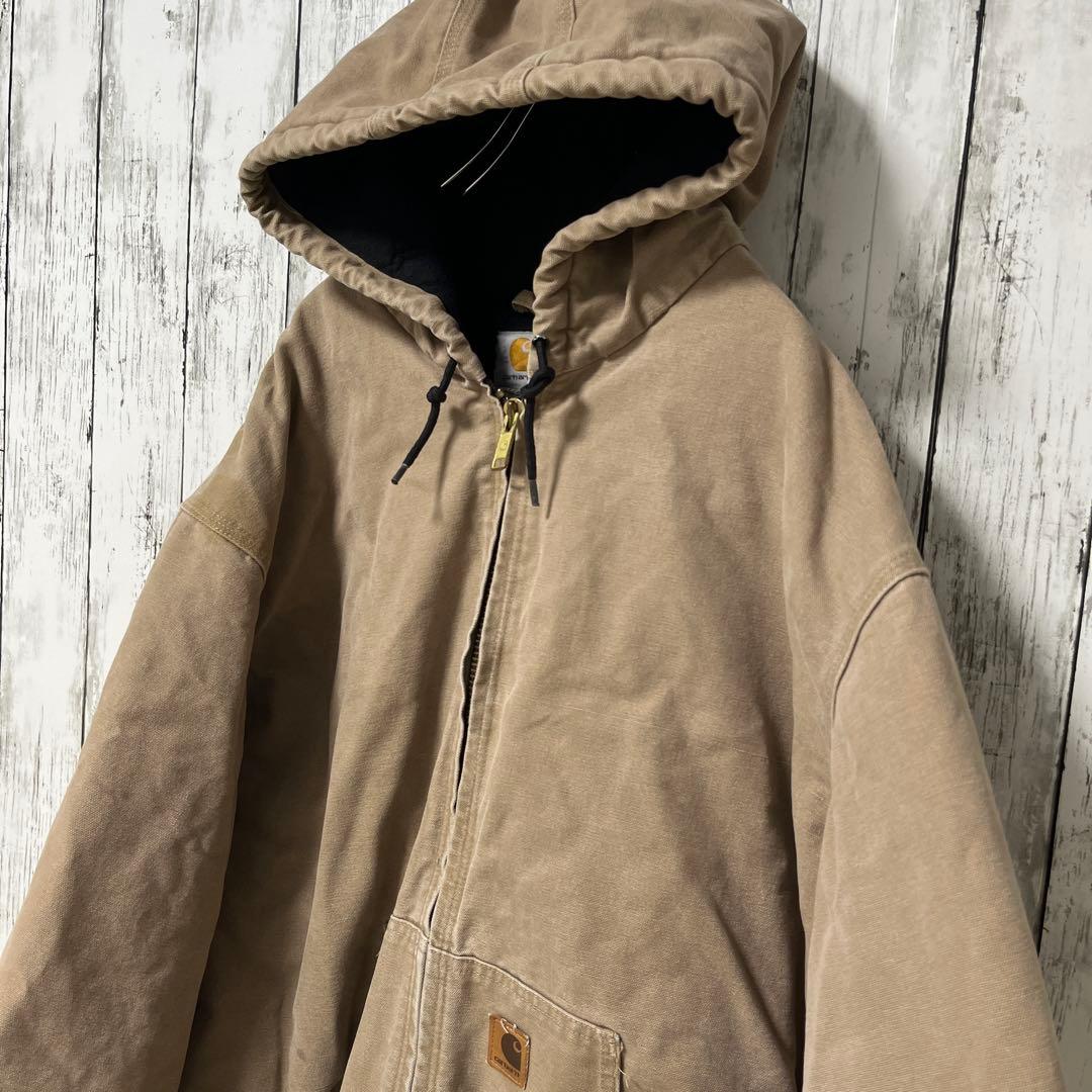 C2637 Carhartt アクティブジャケット ベージュ.