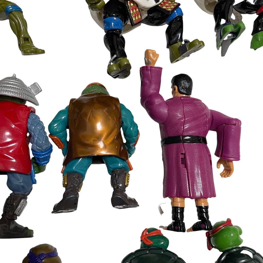 希少‼️ミュータントタートルズ フィギュア まとめ売り　当時物　アメトイ　アメコミ