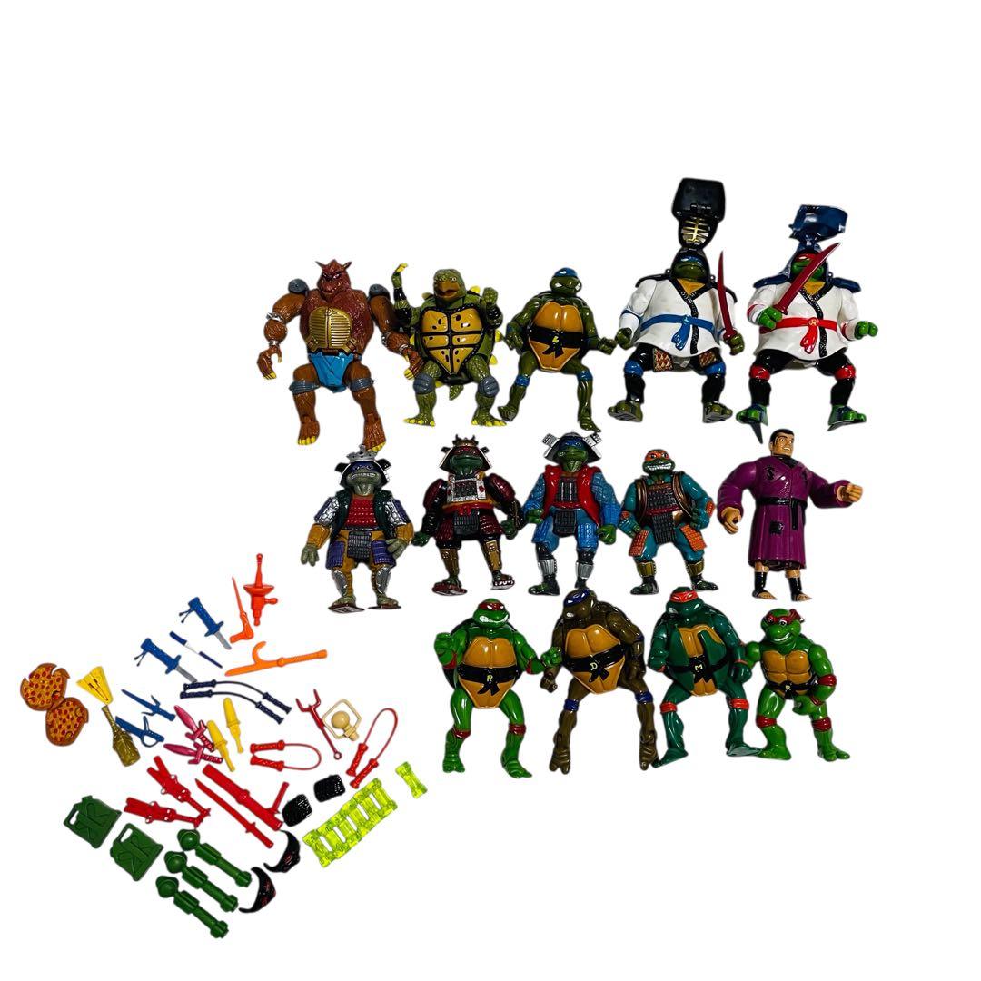 希少‼️ミュータントタートルズ フィギュア まとめ売り　当時物　アメトイ　アメコミ