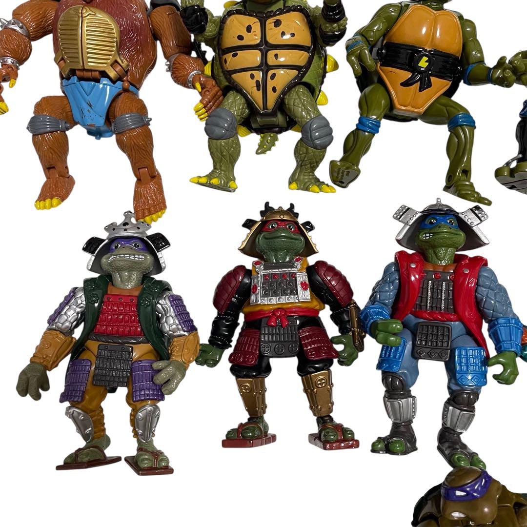 希少‼️ミュータントタートルズ フィギュア まとめ売り　当時物　アメトイ　アメコミ