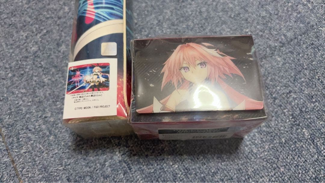 FGO Fate アストルフォ セイバー 万能ラバーマット デッキケース