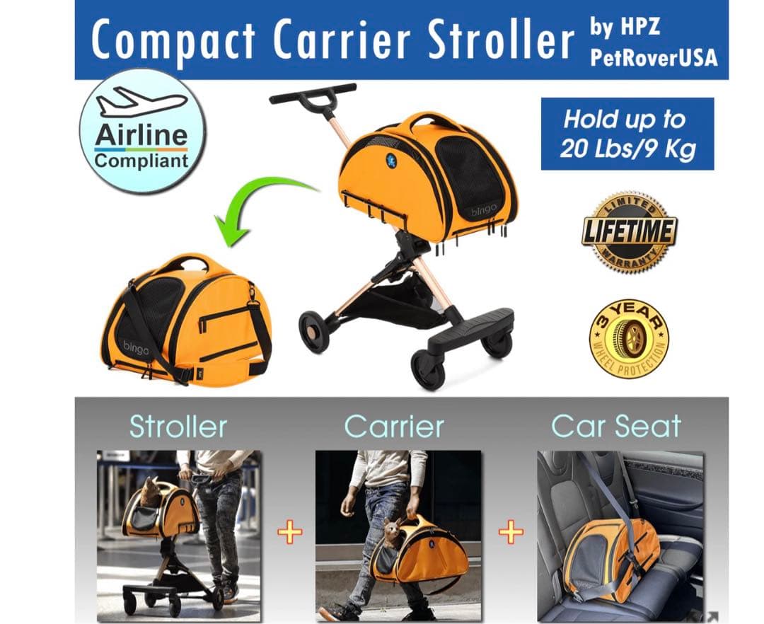 【輸入品】ペットカート※直接取りに来ていただける方のみ